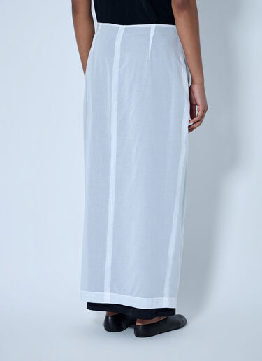 LN-CC® - The Row: Ismara Maxi Skirt - White The Row Ismara Maxi Skirt White row0265002