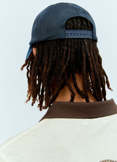 Acne Studios 로고 베이스볼 캡 블루 acn0156018