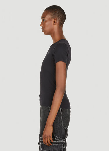 Marine Serre Moon Print T-Shirt Black mrs0252018