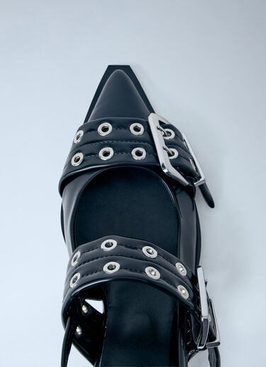 GANNI Slingback Pumps Black gan0263059