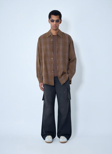 Our Legacy Borrowed Shirt Brown our0164013