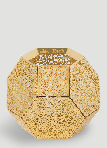 Etch Tealight Holder Tom Dixon Etch Tealight Holder Gold wps0670255