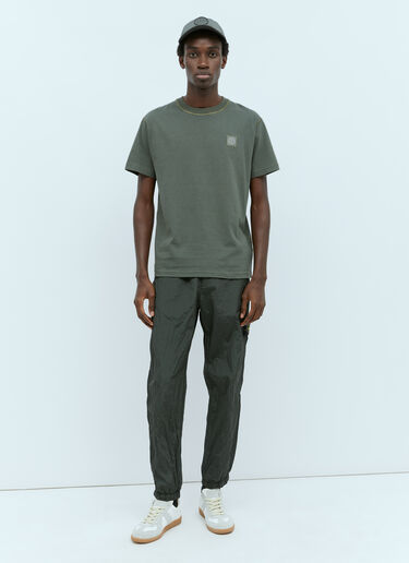Logo Patch T-Shirt Stone Island Logo Patch T-Shirt Green sto0156102