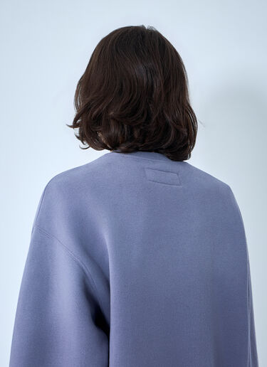 ERL Embroidered Sweatshirt Purple erl0164002