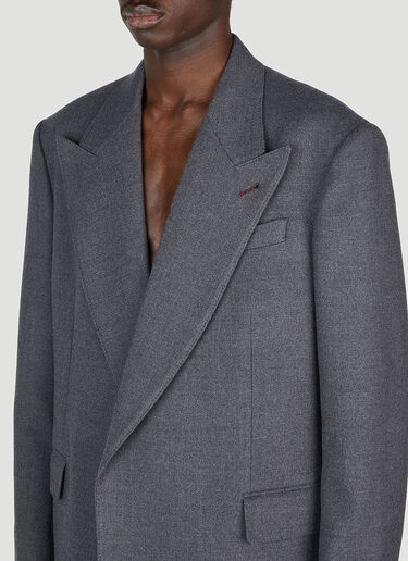 Gucci Tailored Open Blazer Grey guc0152024