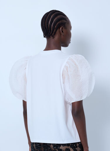 LN-CC® - Cecilie Bahnsen: Cbben T-Shirt Jersey - White Cecilie Bahnsen Cbben T-Shirt Jersey White cec0266024