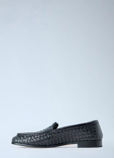 LN-CC® - Bottega Veneta: Silenzio Loafers - Dark Brown Bottega Veneta Silenzio Loafers Dark Brown bov0165023
