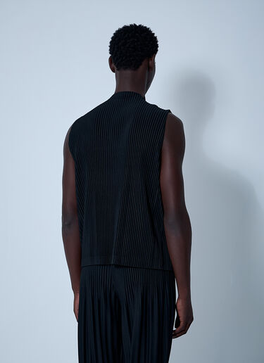 Homme Plissé Issey Miyake Pleated Top Black hmp0161002