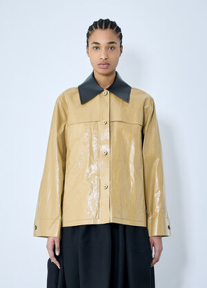 Jil Sander High-Shine Jacket White jil0259013