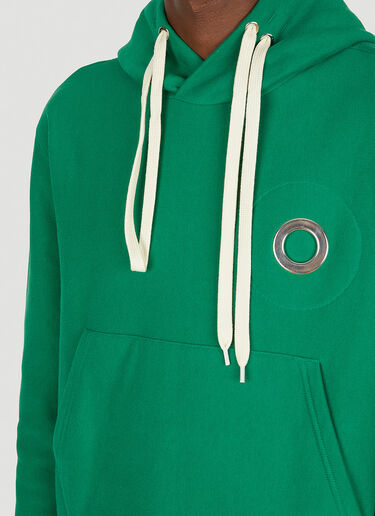 Craig Green Eyelet Hooded Sweatshirt Green cgr0148008