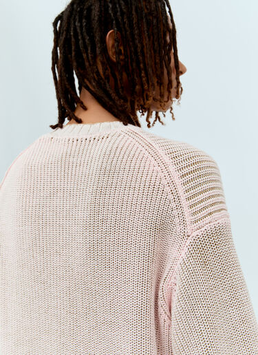 Acne Studios Crewneck Sweater Pink acn0156004