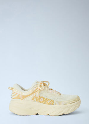 HOKA Bondi 7 Sneakers Cream hok0265007