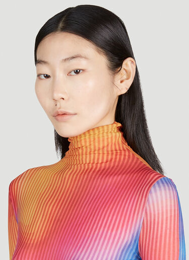 Acne Studios Heat Map Motif Top Pink acn0351001