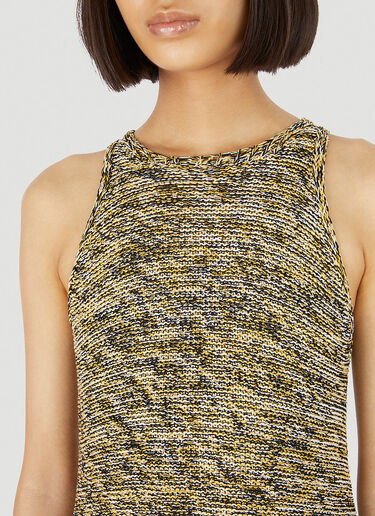 Mouline Knitted Mini Dress Durazzi Milano Mouline Knitted Mini Dress Yellow drz0252002