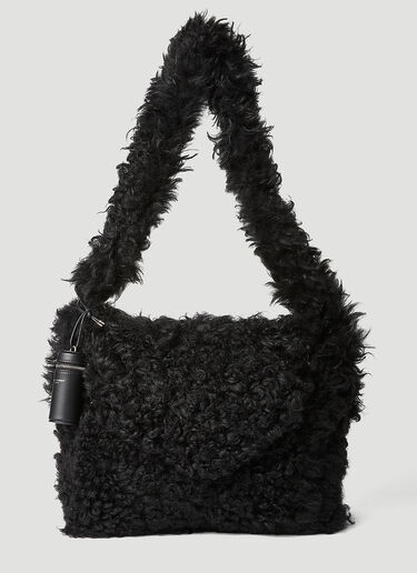 Shaggy Crossbody Bag Saint Laurent Shaggy Crossbody Bag Black sla0149070