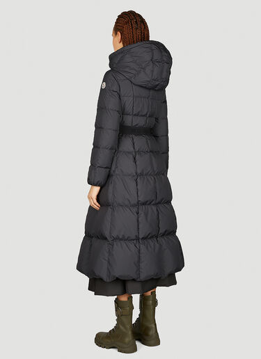Moncler Faucon Long Down Coat Black mon0254019