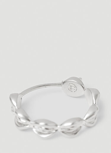 타임리스 후프 이어링 Maison Margiela 타임리스 후프 이어링 실버 mla0151074