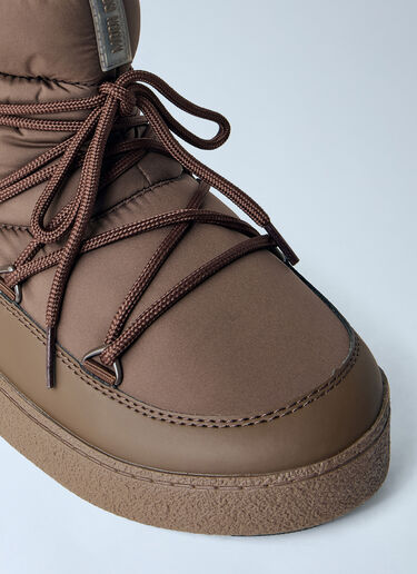 LN-CC® - Moon Boot: Ltrack Low Nylon Boots - Brown Moon Boot Ltrack Low Nylon Boots Brown mnb0366024