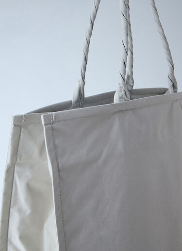 Issey Miyake Crumplable Tote Bag Light Grey ism0264006