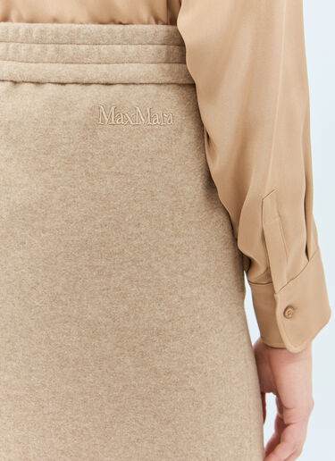 Max Mara 울 & 캐시미어 미니스커트 베이지 max0258013