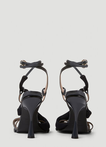 Ottolinger Flower Heels Black ott0250032