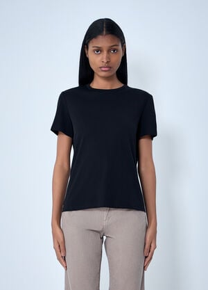 The Row Wesler T-Shirt Black row0262026
