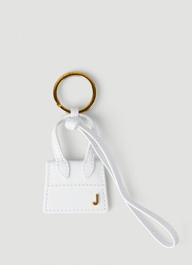 Jacquemus Le Porte Clé Pichoto Keyring White jac0246089