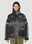 Marni x Carhartt 반다나 다운 재킷 브라운 mca0150019