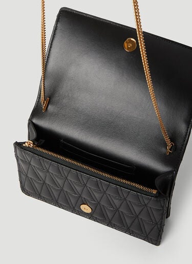 Versace Virtus Shoulder Bag Black ver0255031