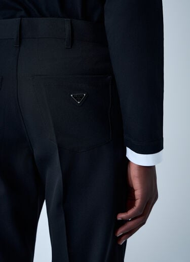 Wool Pants Prada Wool Pants Black pra0162005