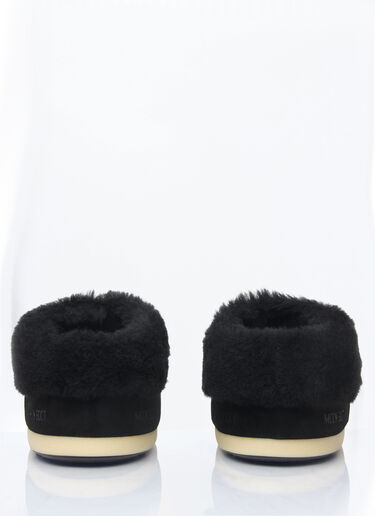 Moon Boot Beads Suede Mules Black mnb0260003
