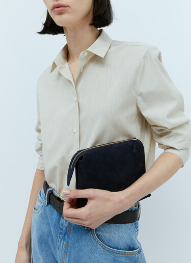 Nu Min ツインショルダーバッグ The Row Nu Min ツインショルダーバッグ ブルー row0253053