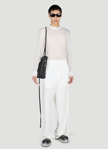 Ann Demeulemeester Leon Pants White ann0152003