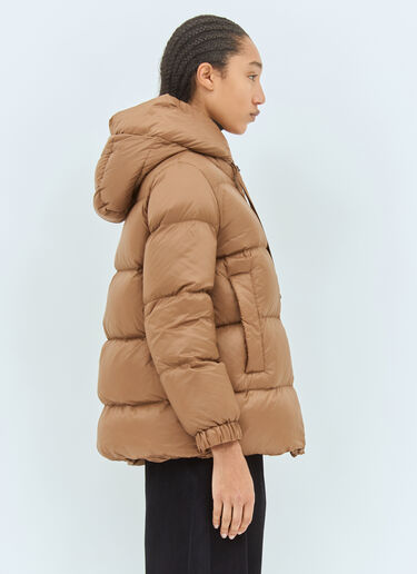 Max Mara 防水蓬松羽绒服  棕色 max0258026