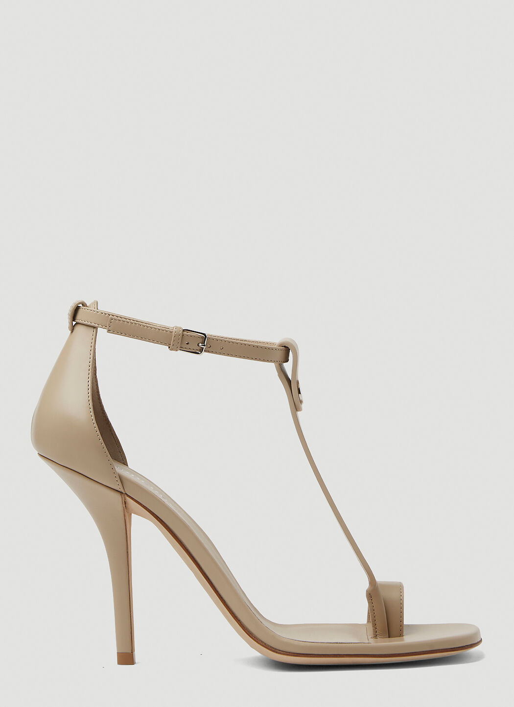 Beige t strap platform heels new arrivals