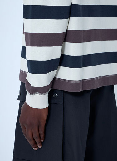 Striped Crewneck Sweatshirt Margaret Howell Striped Crewneck Sweatshirt Multicolor mhl0164004