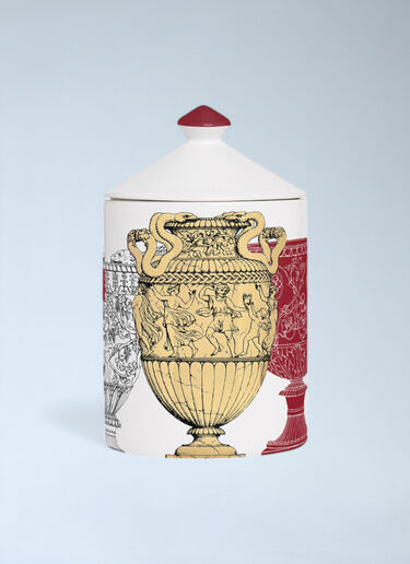 Fornasetti Small Se Poi Reperti Candle Multicolour wps0691902
