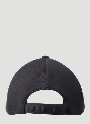 Burberry TB 모노그램 베이스볼 캡 블랙 bur0349008
