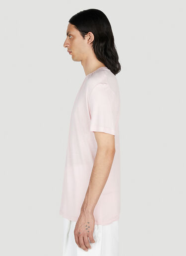 Aaron Esh Gathered Neck T-Shirt Pink ash0152009