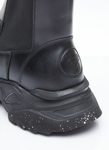 ロンパー レザーチェルシーブーツ Vivienne Westwood ロンパー レザーチェルシーブーツ ブラック vvw0154010