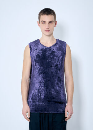 Dries Van Noten Fluffy Knit Top Black dvn0160003