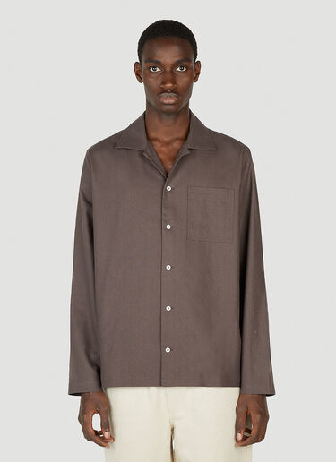 ANOTHER ASPECT Another Shirt 2.1 Brown ana0151002