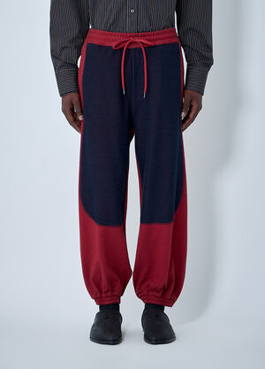 Vivienne Westwood Contrast Panel Joggers Red vvw0164013