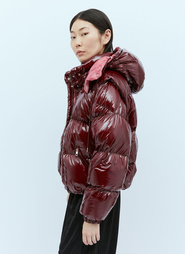 Moncler Karakorum Karakorum Ripstop Down Jacket Burgundy mnk0254002