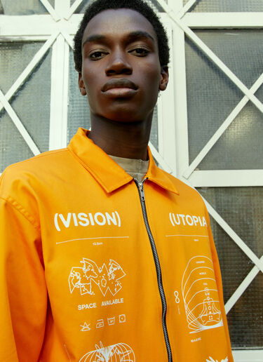 Utopia Work Jacket Space Available Utopia Work Jacket Orange spa0354007