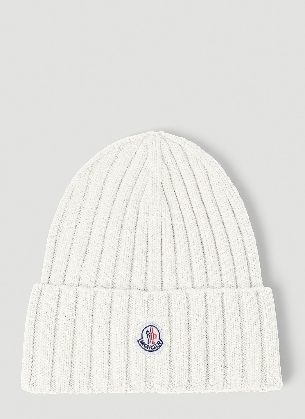 Moncler cheap beanie white