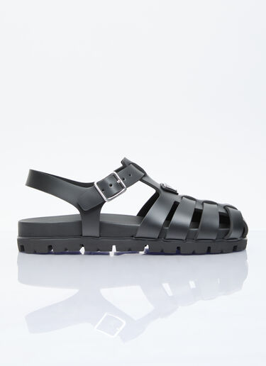 Prada Fisherman Sandals Black pra0256023