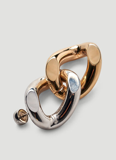 JW Anderson Chain Link Drop Earrings Gold jwa0251028