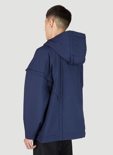 Homme Plissé Issey Miyake 프레임 코트 블루 hmp0151008