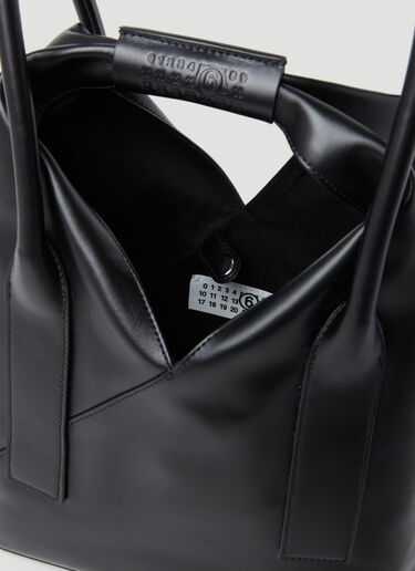 MM6 Maison Margiela 3 스트랩 재패니즈 핸드백 블랙 mmm0254020